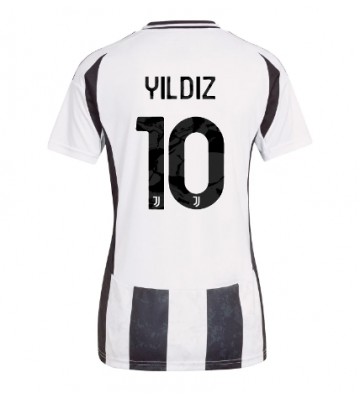 Juventus Kenan Yildiz #10 Replika Hjemmebanetrøje Dame 2024-25 Kortærmet